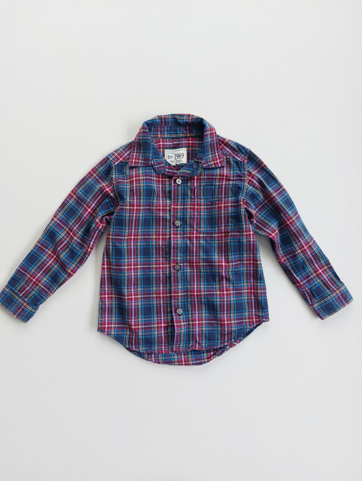 Plaid shirt size 4-5