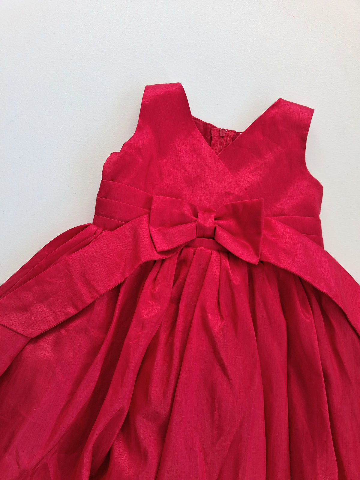 Red party dress size 2
