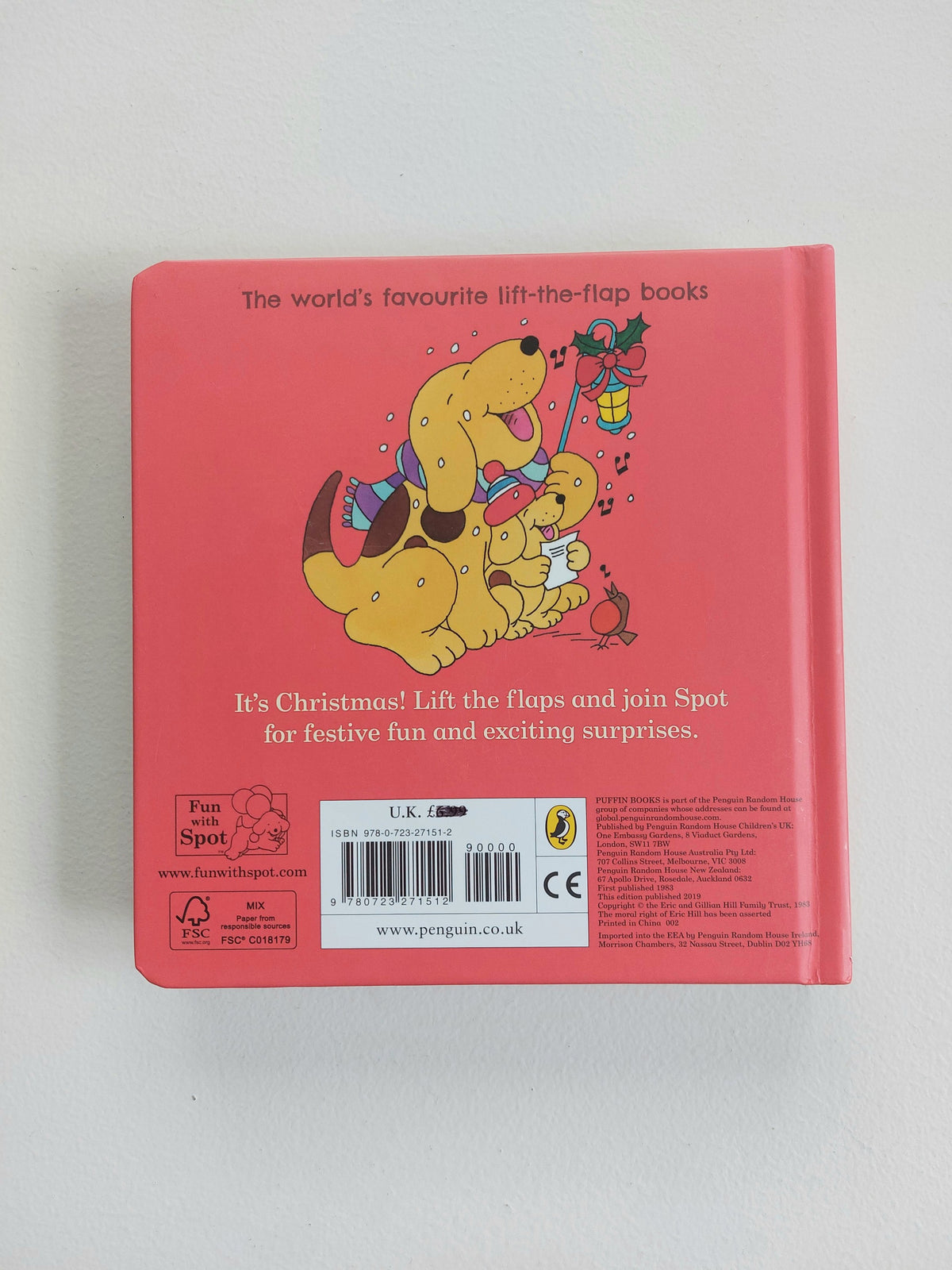 Spot's First Christmas board book