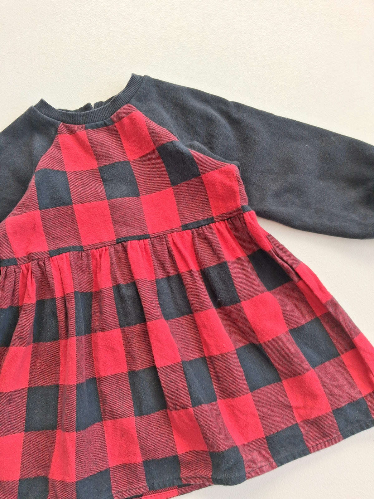 Red and black dress 12-18 months