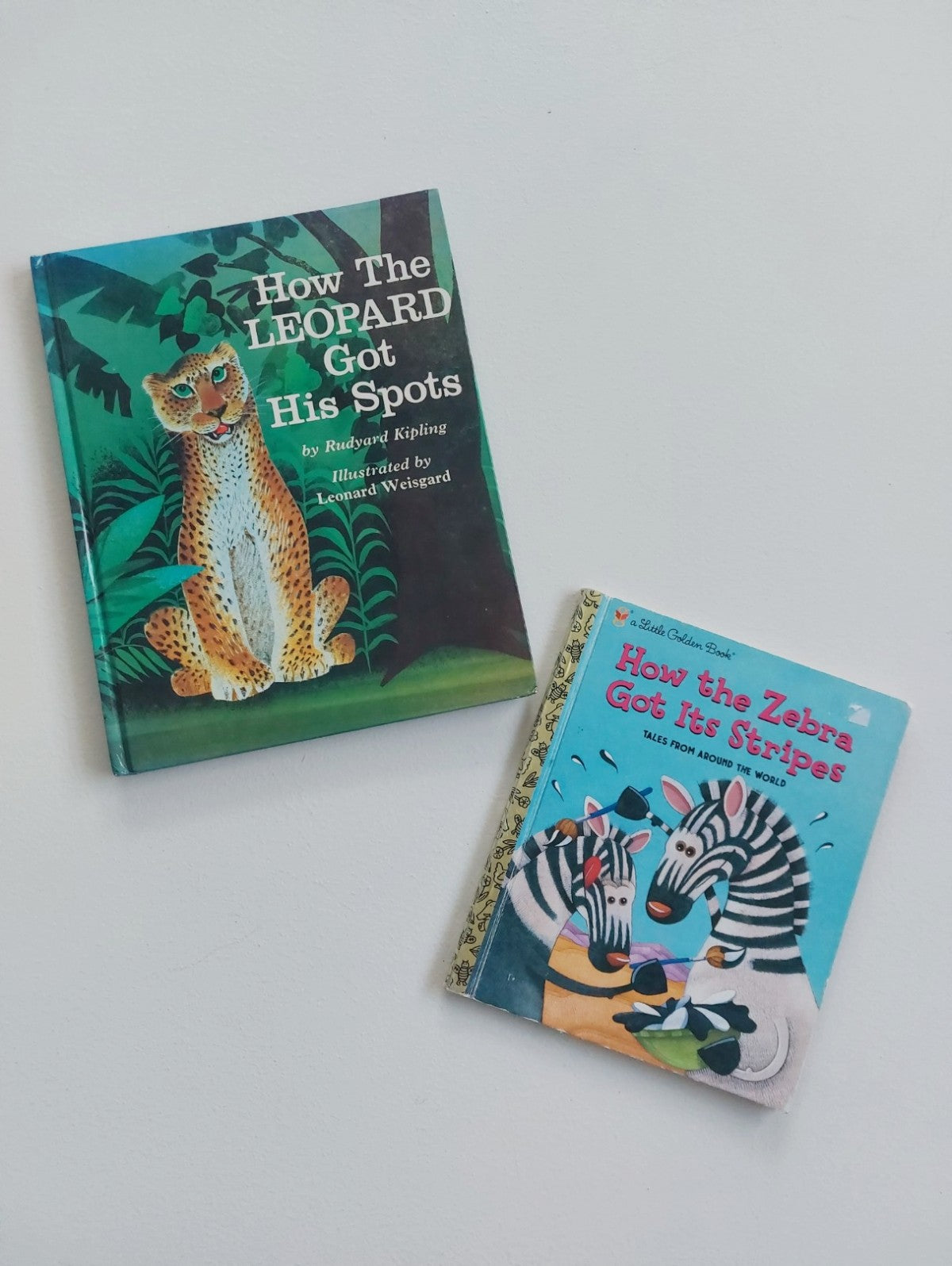 How the leopard got it's spots and How the Zebra got it's stripes bundle